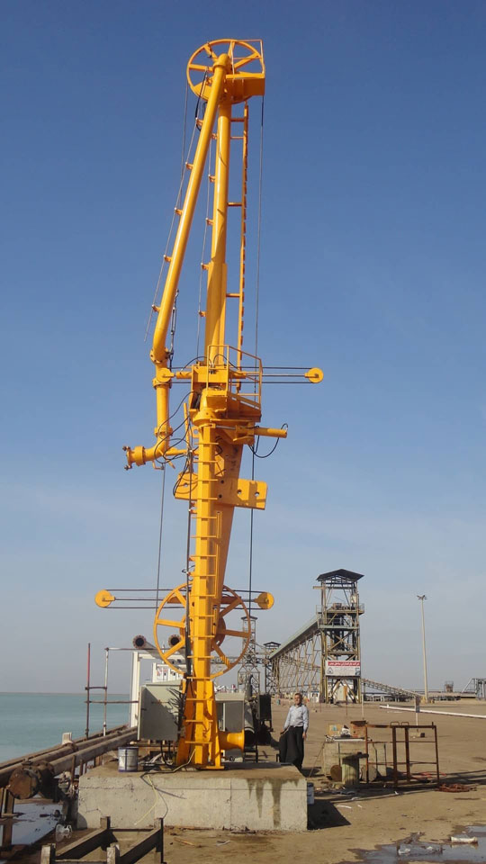 اولین بازوی بارگیری دریایی ساخت داخل