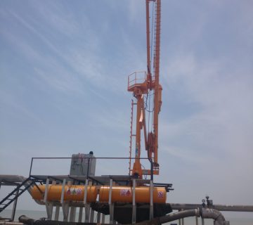 بازوی بارگیری دریایی 8 اینچ