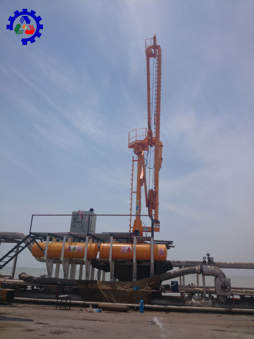 بازوی بارگیری دریایی 8 اینچ