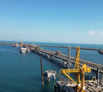 بازوهای بارگیری دریای شهید رجایی