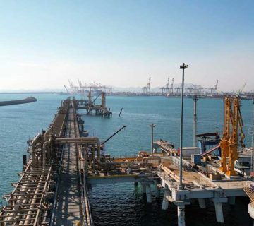 بازوهای بارگیری دریای شهید رجایی