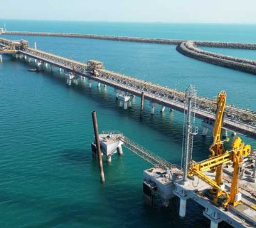 بازوهای بارگیری دریای شهید رجایی