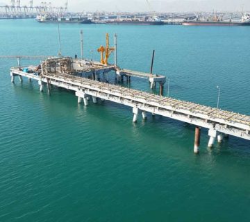 بازوهای بارگیری دریای شهید رجایی