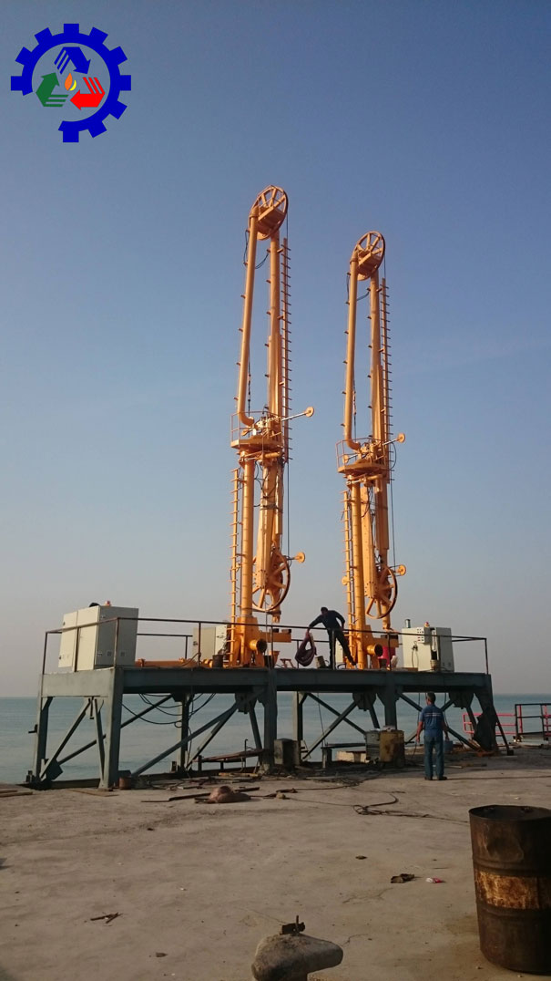 لودینگ آرم دریایی بندر امام خمینی