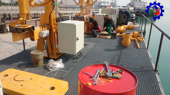 لودینگ آرم دریایی بندر امام خمینی