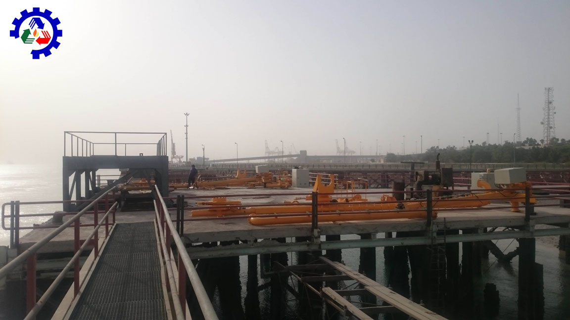 لودینگ آرم دریایی بندر امام خمینی