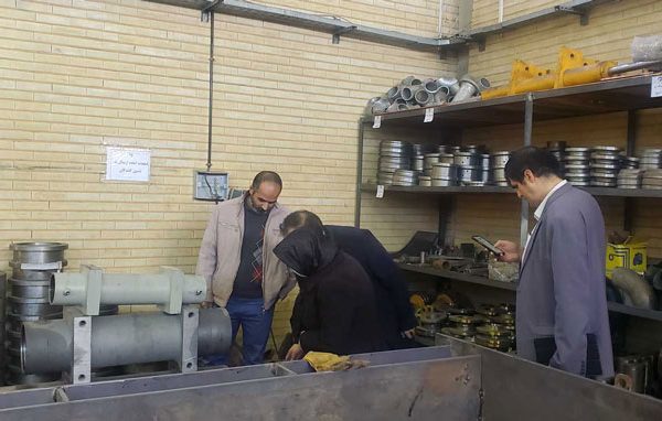 بازدید از بازوی بارگیری دریایی