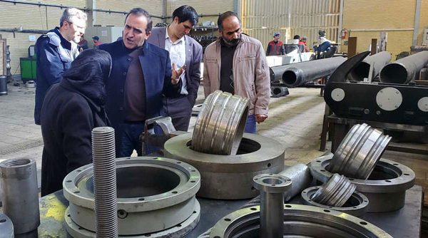 بازدید از بازوی بارگیری دریایی