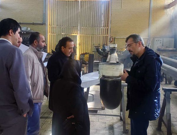 بازدید از بازوی بارگیری دریایی