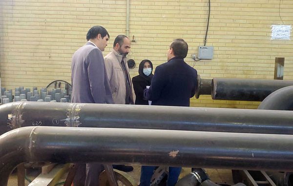 بازدید از بازوی بارگیری دریایی