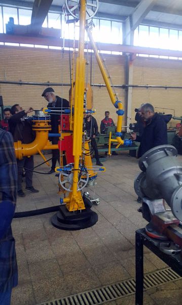 مکین بازوی بارگیری دریایی