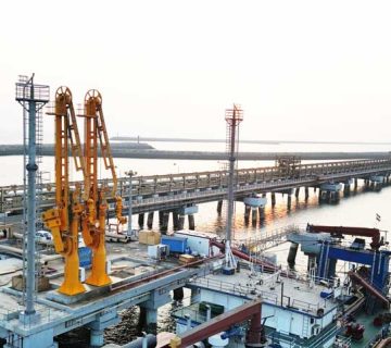 بازوی بارگیری دریایی شهید رجایی